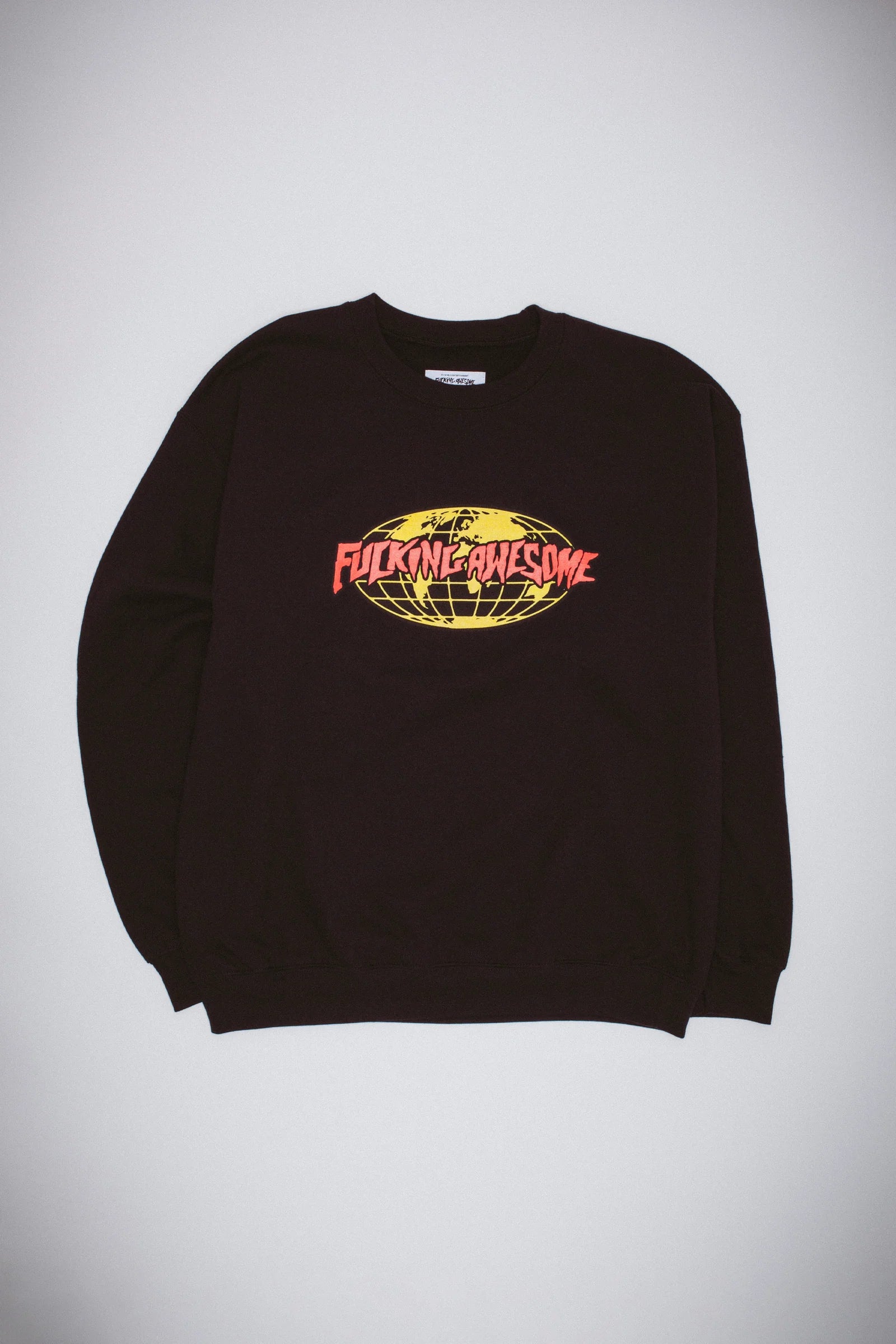 FUCKING AWESOME】FA WORLD CREWNECK スウェットシャツ FUCKING FUCKING AWESOME】FA WORLD CREWNECK スウェットシャツ FUCKING