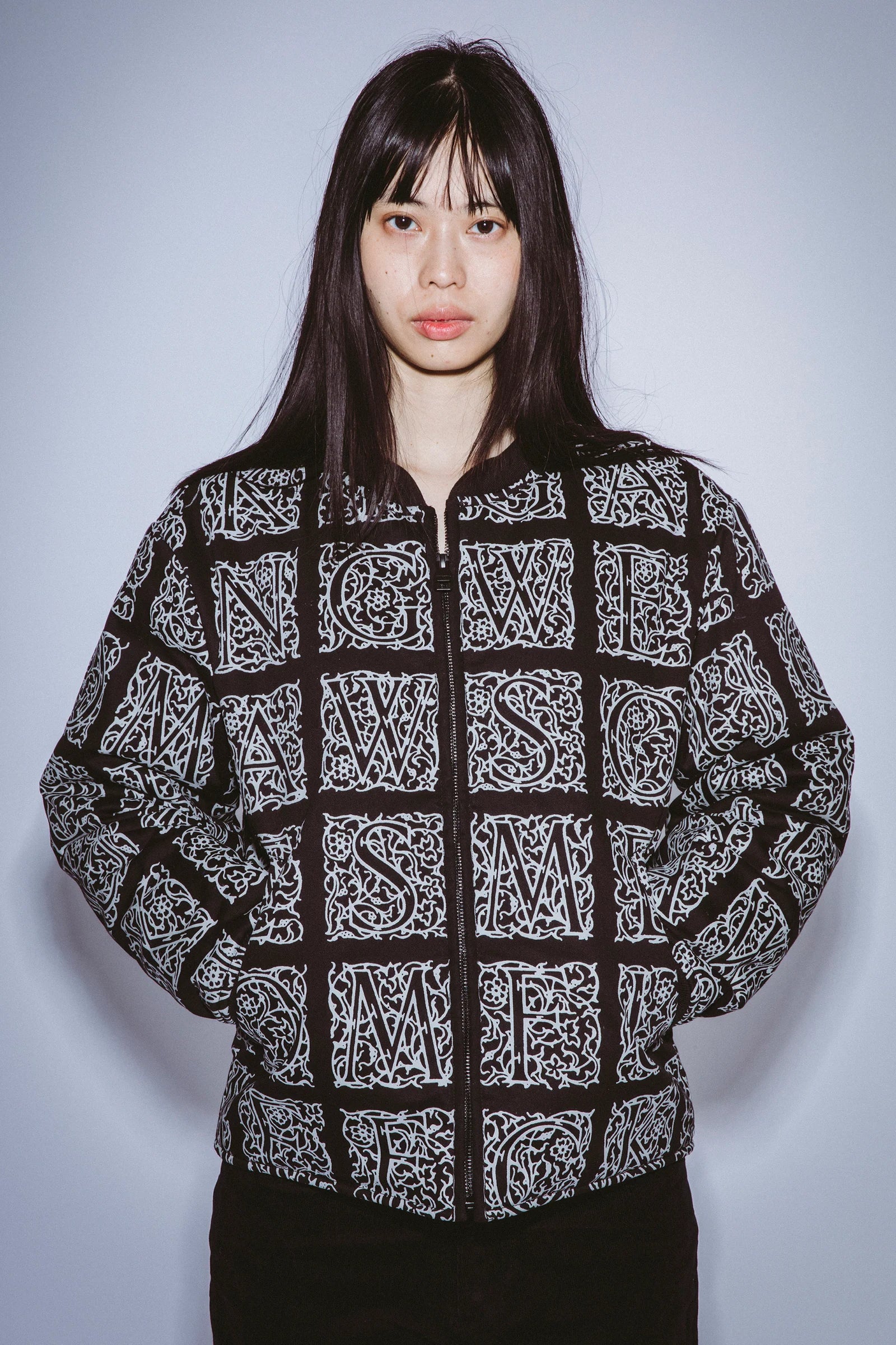 Filigree Bomber Jacket – Fucking Awesome Japan Filigree Bomber Jacket – Fucking Awesome Japan