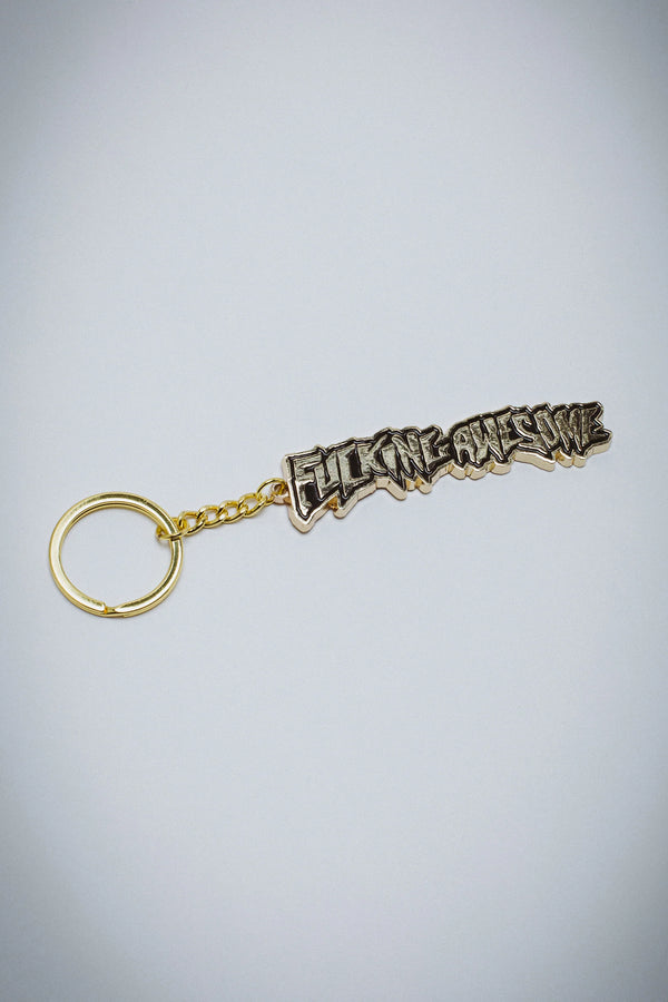Gold Stamp Keychain – Fucking Awesome Japan