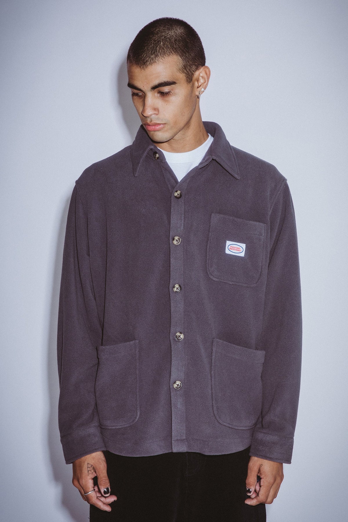 Polar Fleece Overshirt – Fucking Awesome Japan
