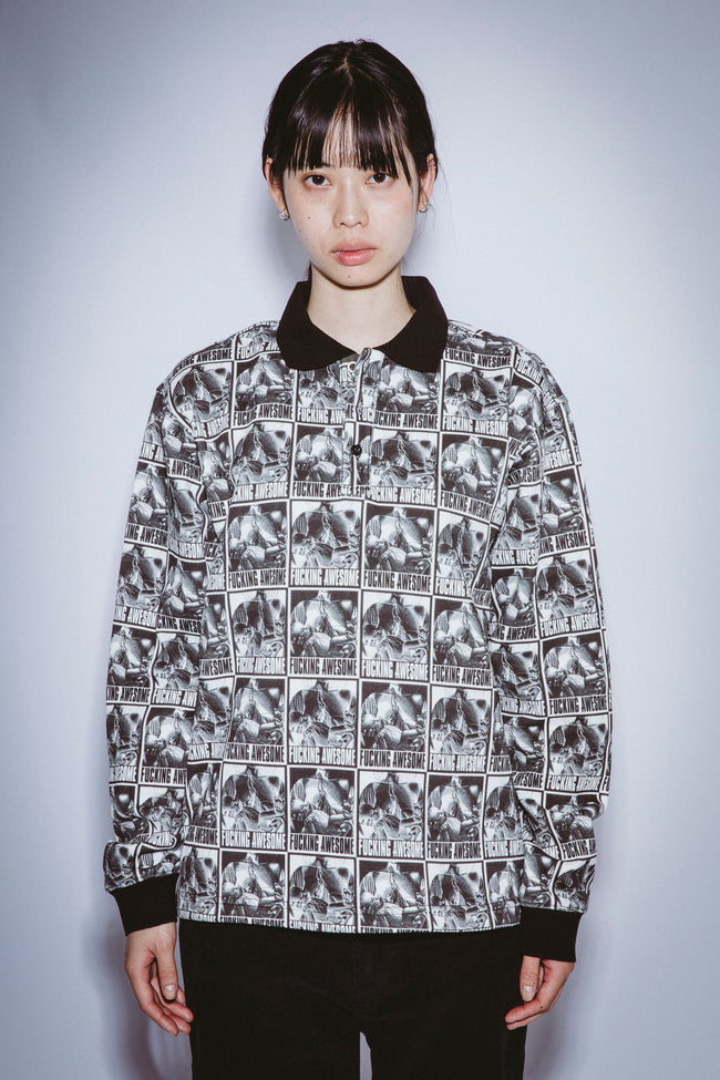 Blood Baby Long Sleeve Polo