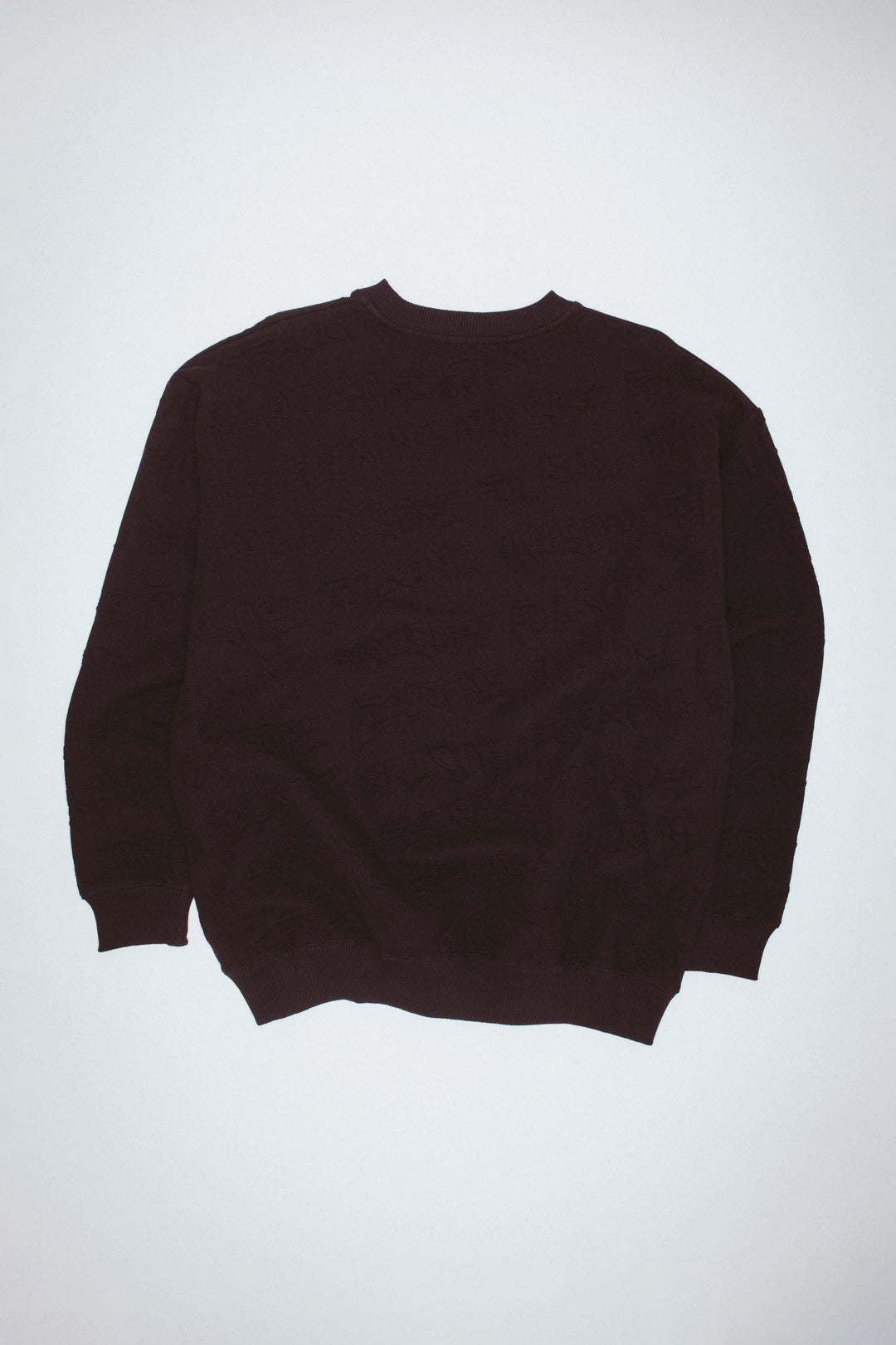 Jacquard Logo Crewneck Sweater