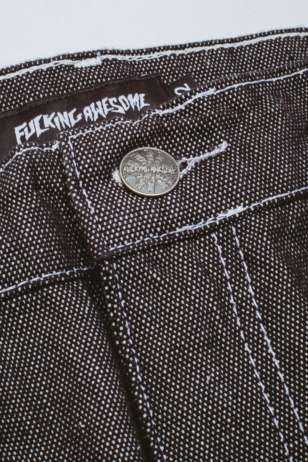 Salt and Pepper Canvas Double Knee Pant