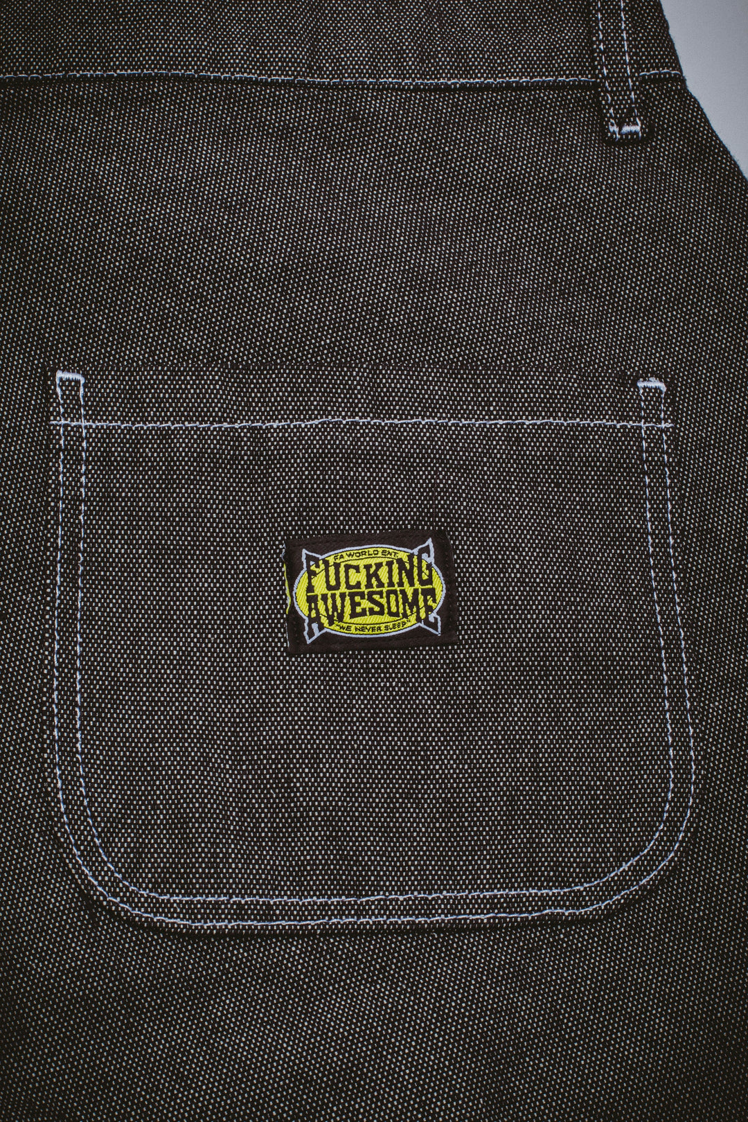 Salt and Pepper Canvas Double Knee Pant