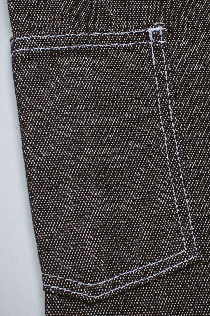 Salt and Pepper Canvas Double Knee Pant