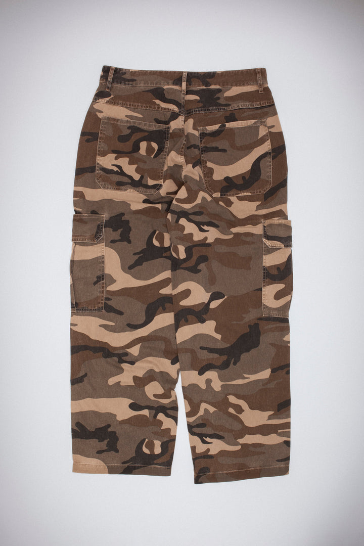 PBS Washed Baggy Cargo Pant