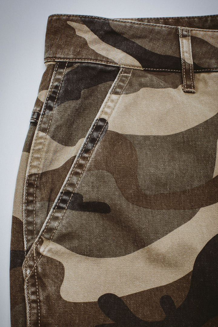 PBS Washed Baggy Cargo Pant