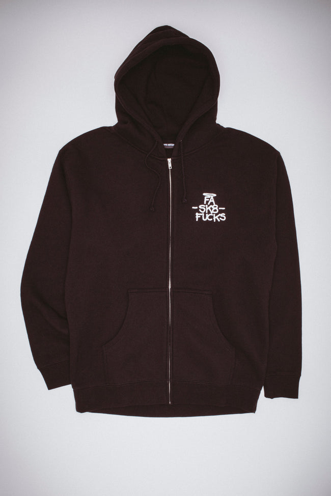 SK8 Fucks Zip Hoodie