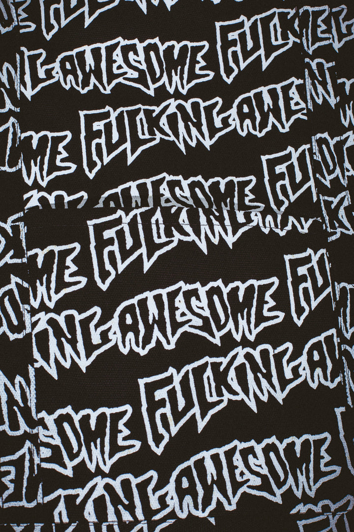 AOP Stamp Logo Large Tote Bag