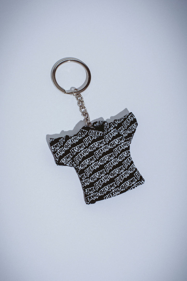 Stamp Logo T Shirt Keychain