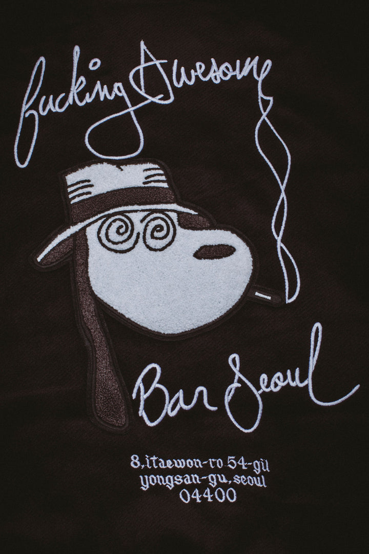 Korea Bar Varsity Jacket