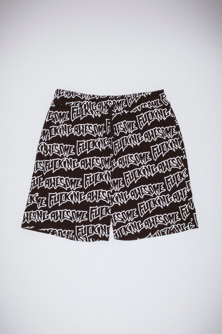 AOP Stamp Sweat Shorts