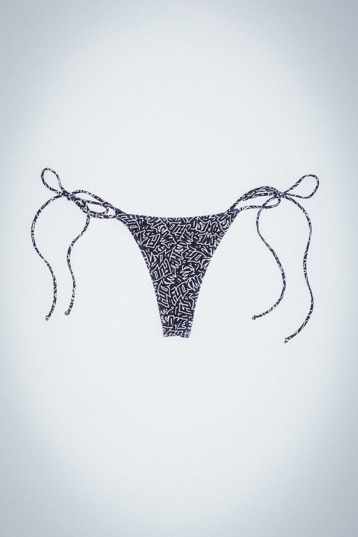 AOP Stamp Logo Bikini Bottoms