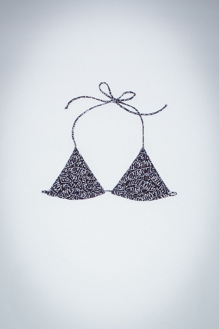 AOP Stamp Logo Bikini Top