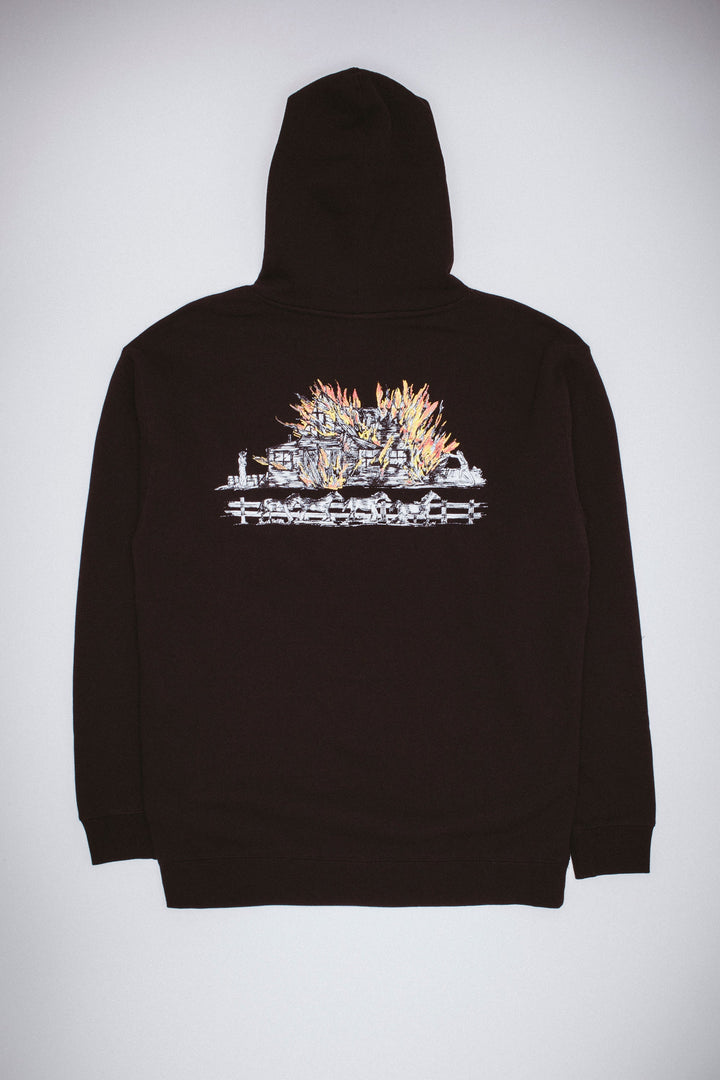Burning Barn Hoodie