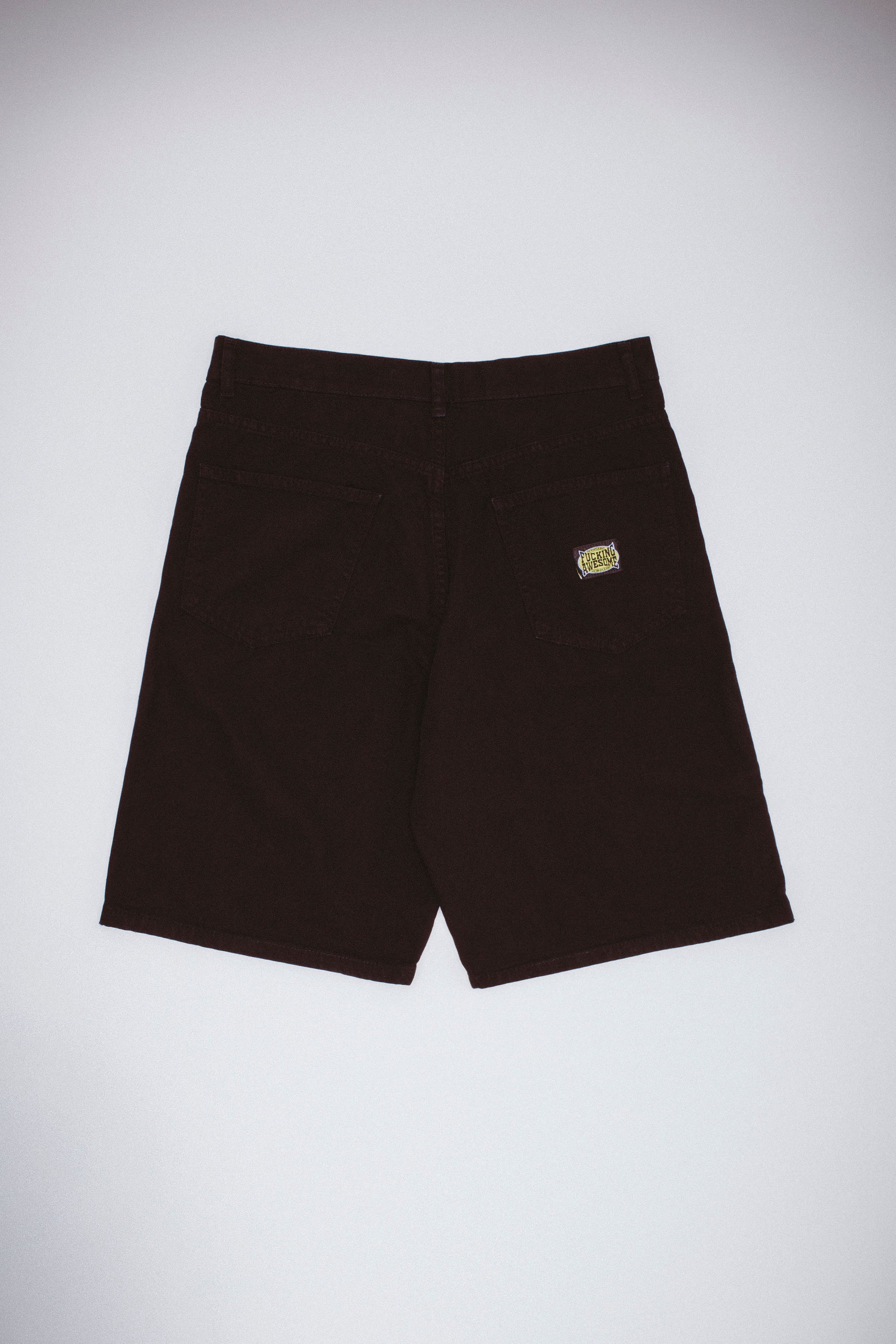 と　クールショート ナチュラルブラック FA Cult Bikes Double Knee Shorts – Fucking Awesome Japan