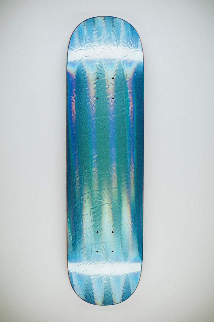 Gamma Ray Blue Embossed