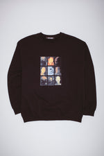 Hologram Faces Crewneck