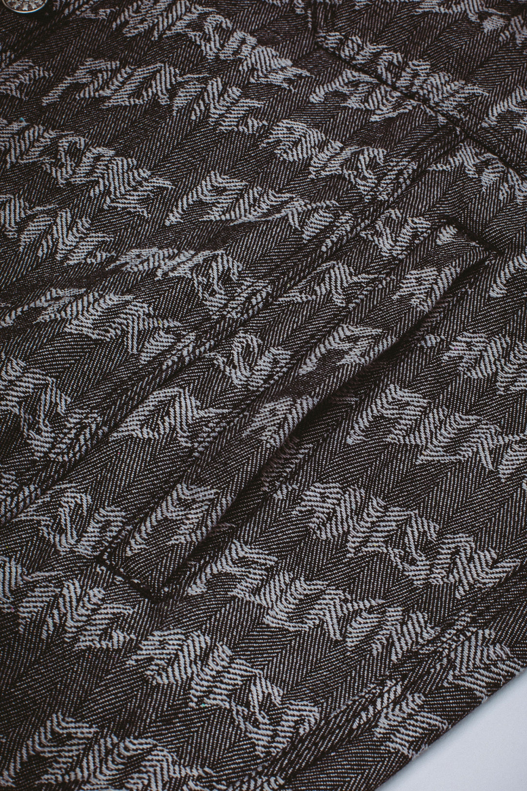 Herringbone Oversized Work Jacket