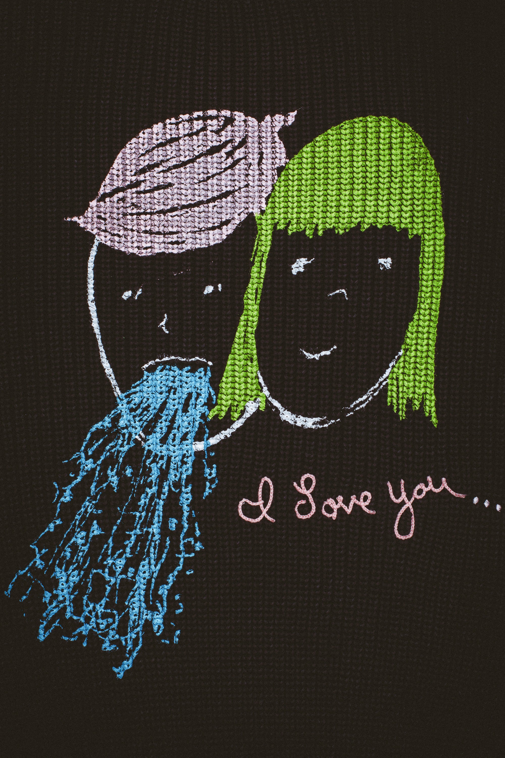 I Love You Overdyed Sweater – Fucking Awesome Japan