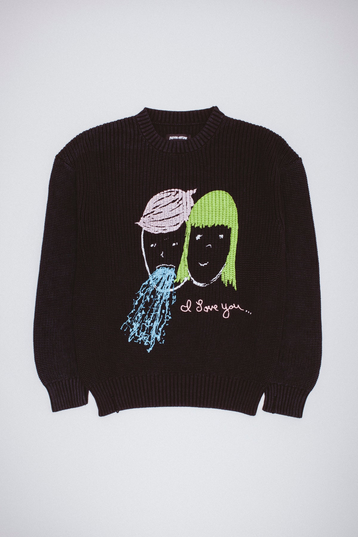 I Love You Overdyed Sweater – Fucking Awesome Japan