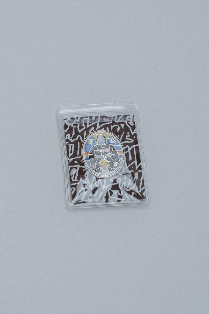 Stained Glass Pin Badge
