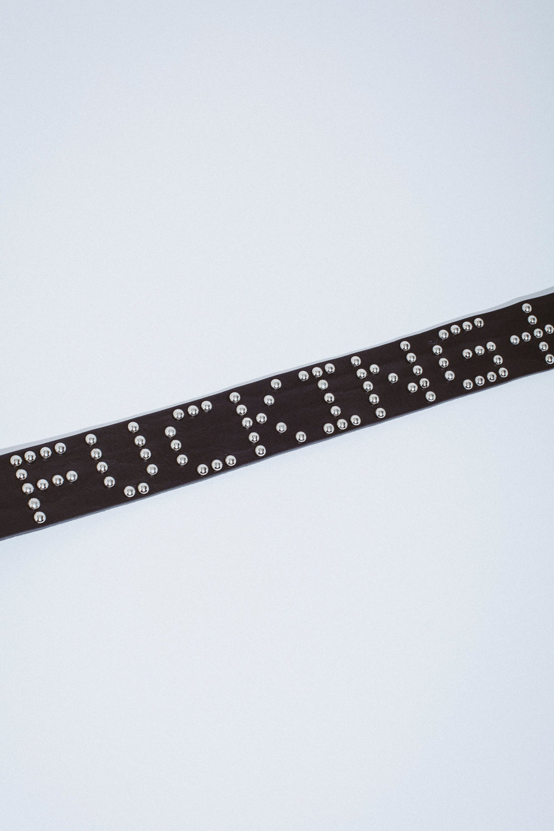 FA Studded Leather Belt