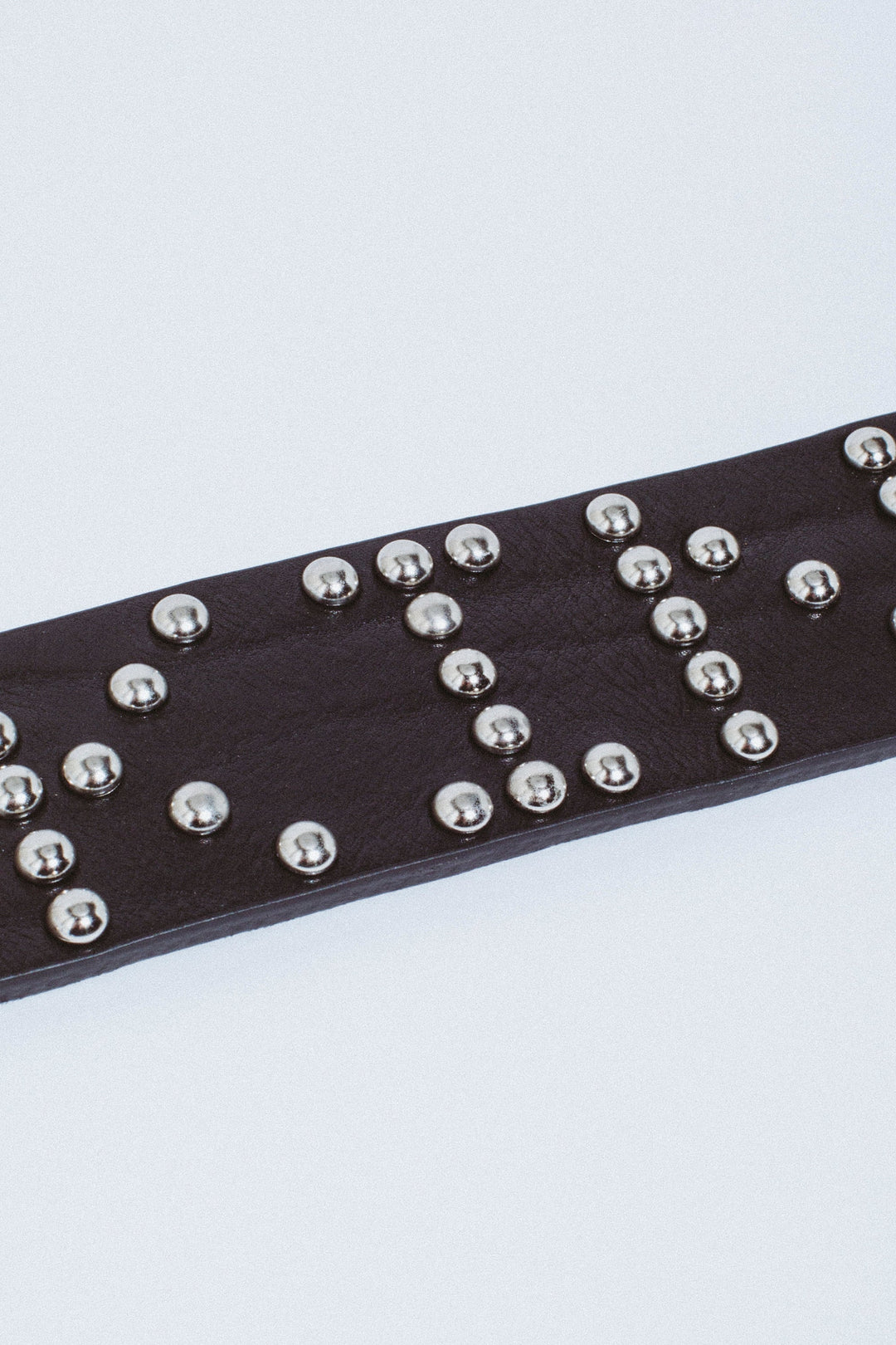 FA Studded Leather Belt