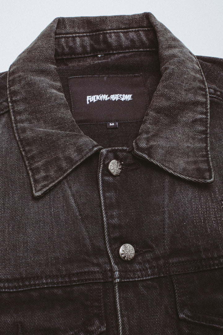 Distressed Denim Jacket