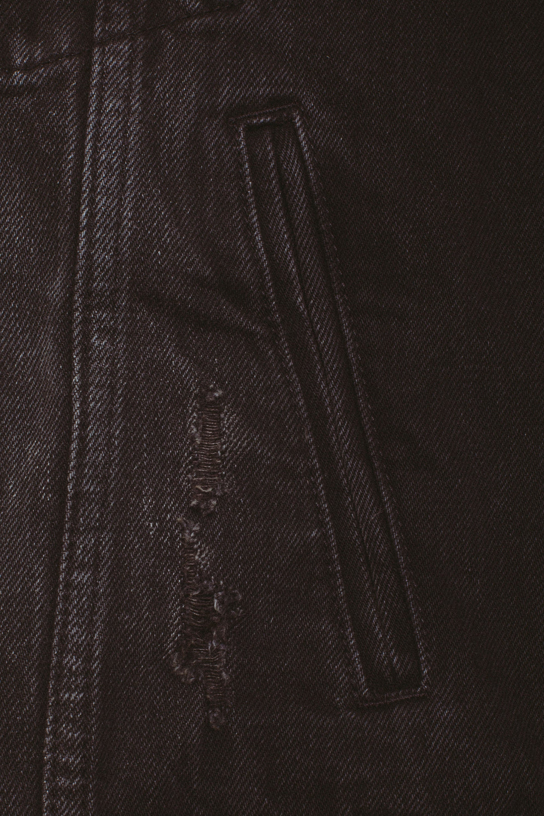 Distressed Denim Jacket