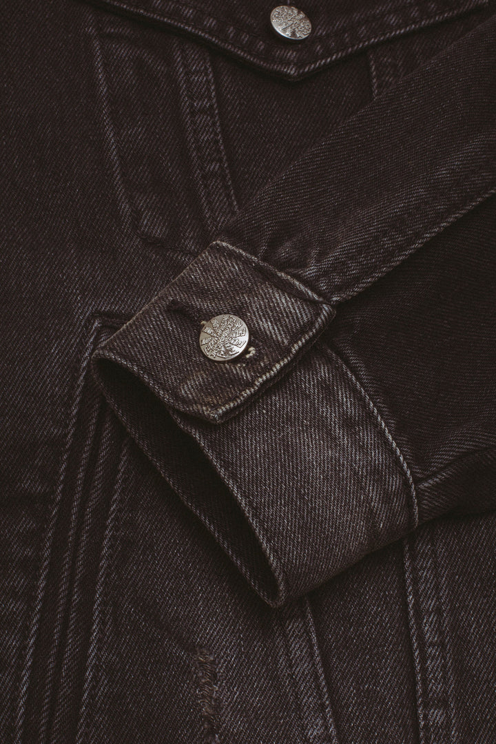 Distressed Denim Jacket