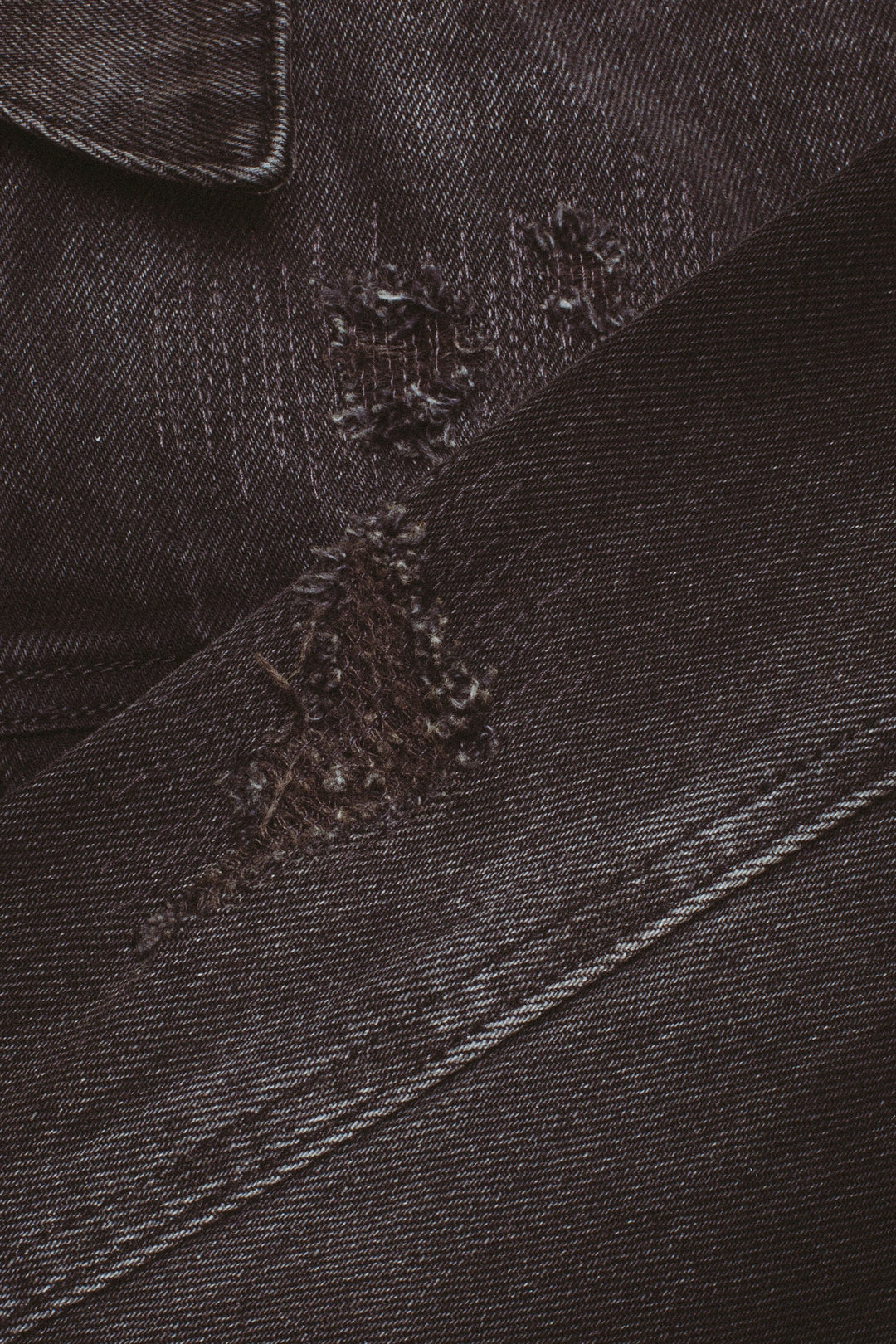 Distressed Denim Jacket