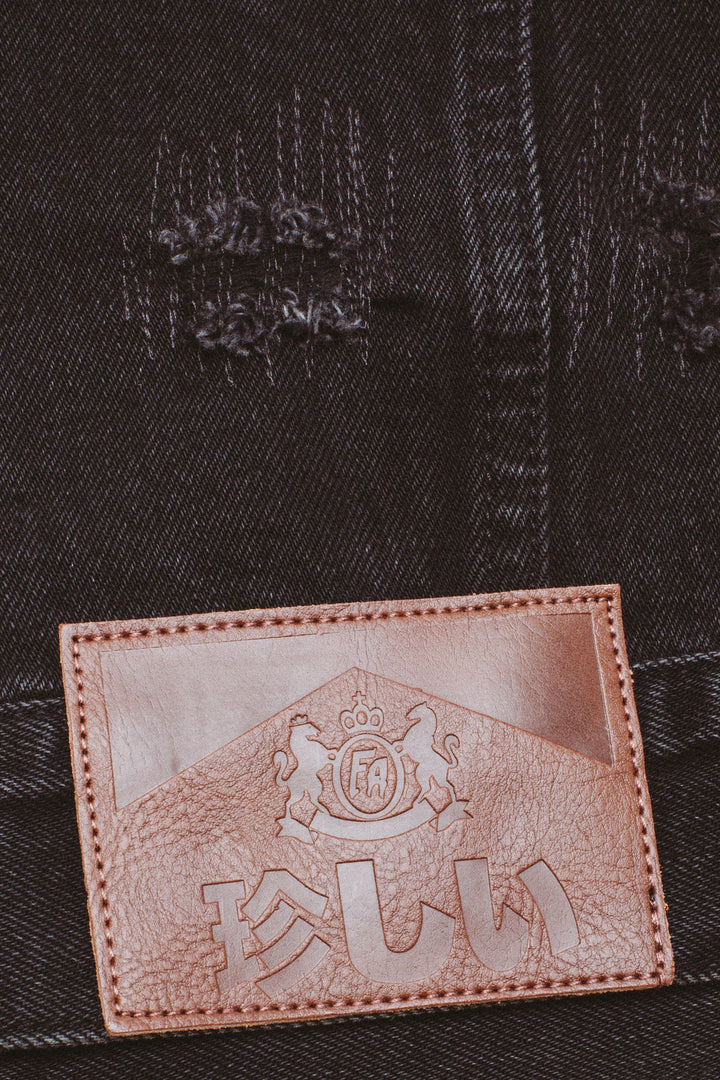 Distressed Denim Jacket