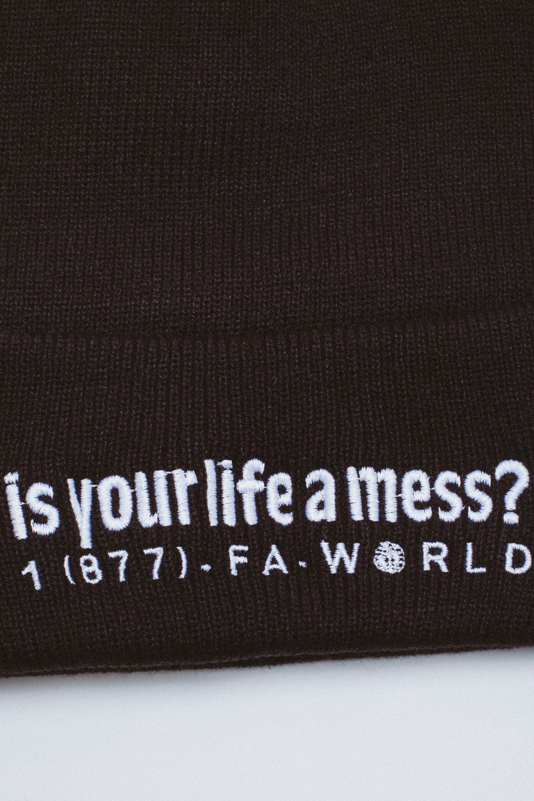 Is Your Life A Mess? Cuffed Beanie