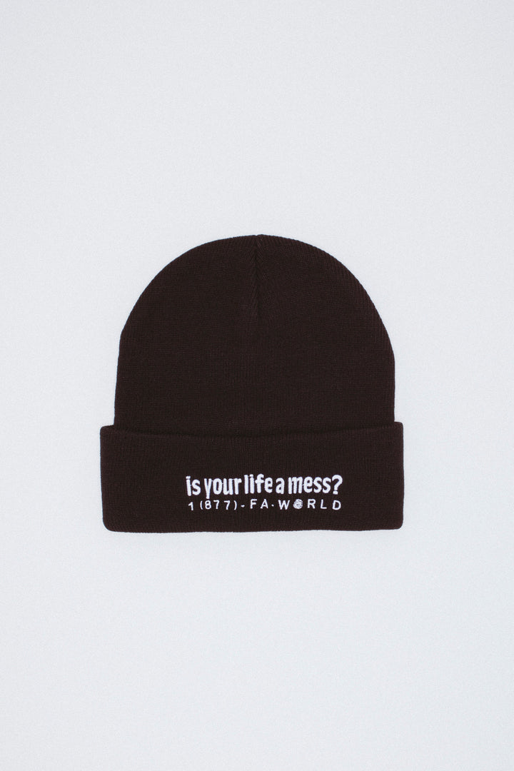 Is Your Life A Mess? Cuffed Beanie