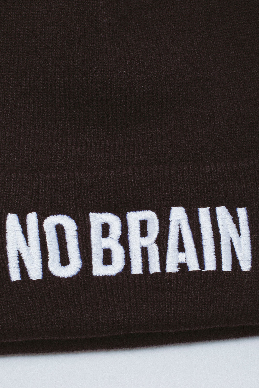 No Brain Cuffed Beanie