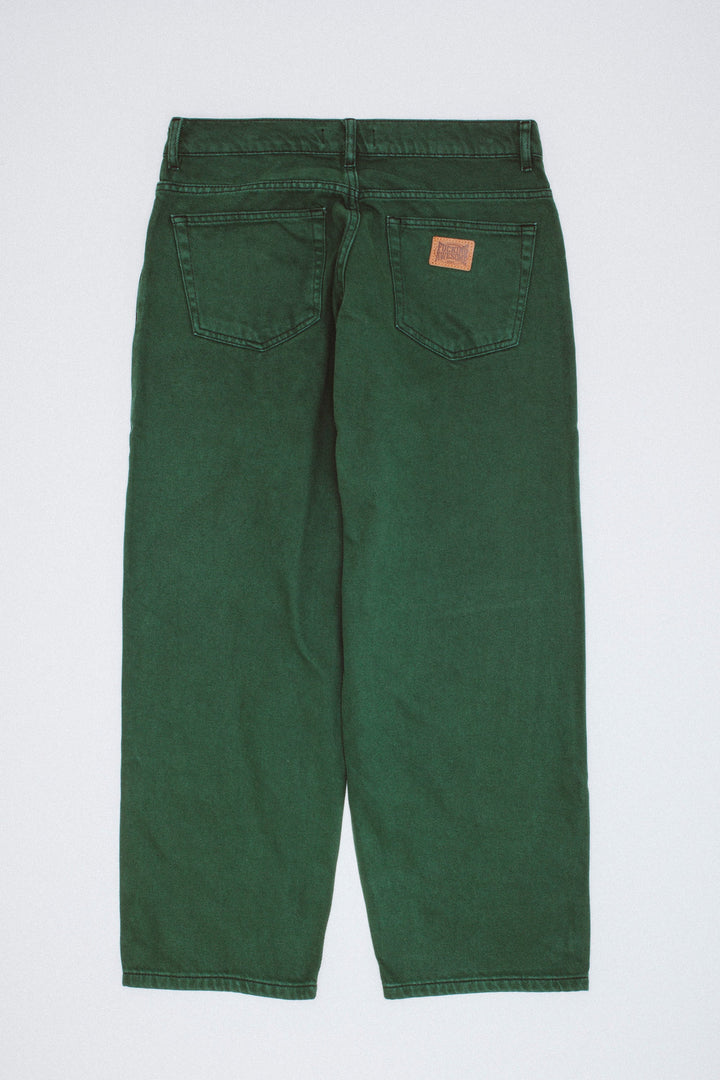 Loose Fit High Water Denim