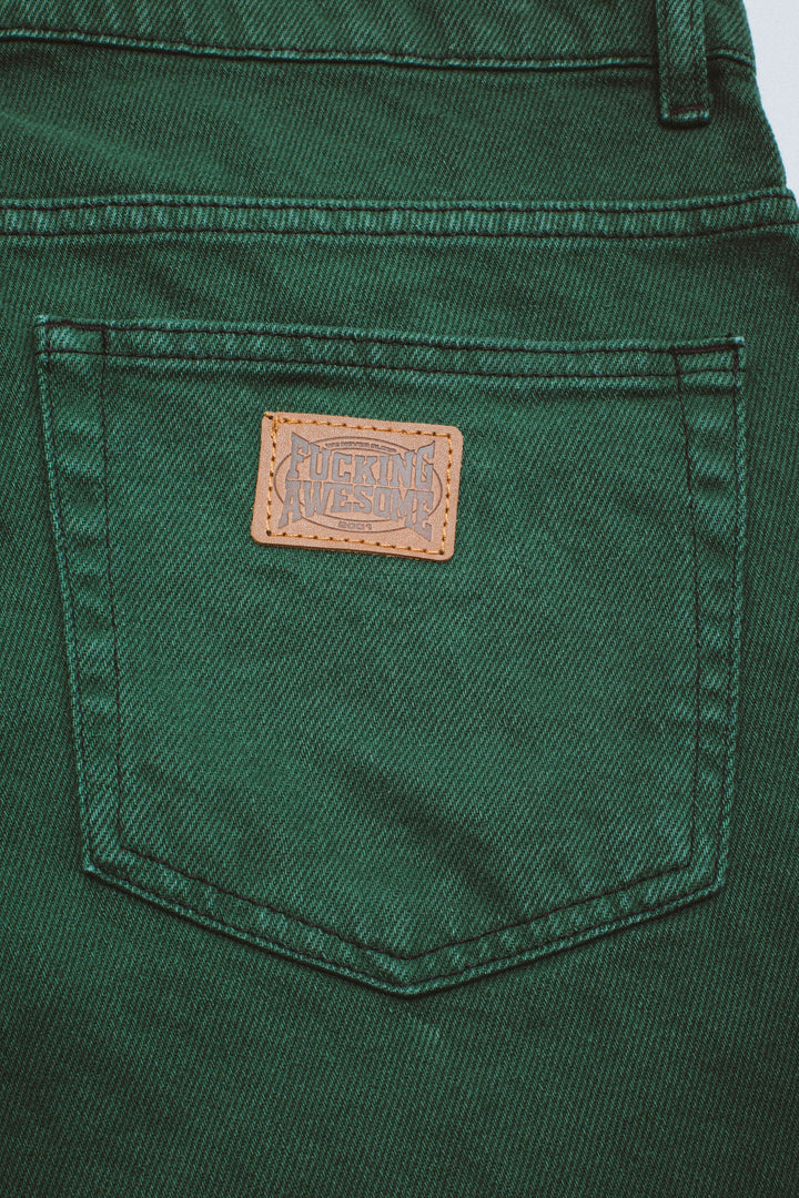 Loose Fit High Water Denim