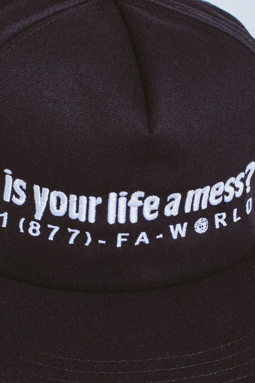 Is Your Life a Mess? 6 Panel Snapback