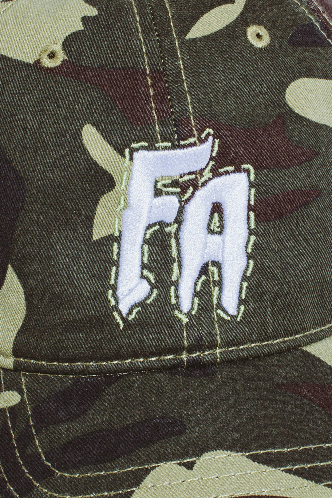 Camo Seduction Contrast Stitch 6-Panel