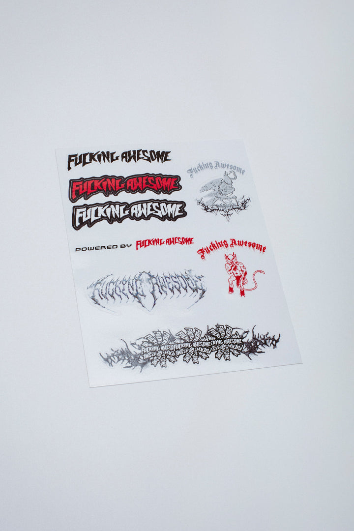 Jason Borosky FA Decal Sticker Pack