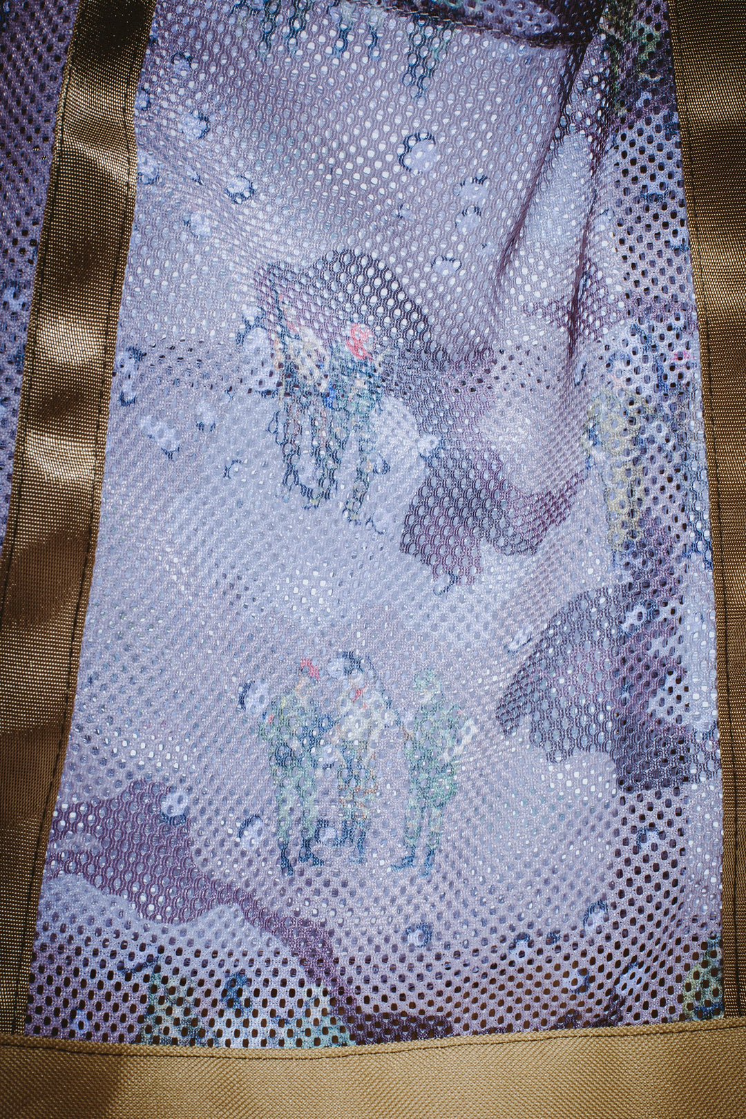 Soldier Camo Mesh Tote Bag