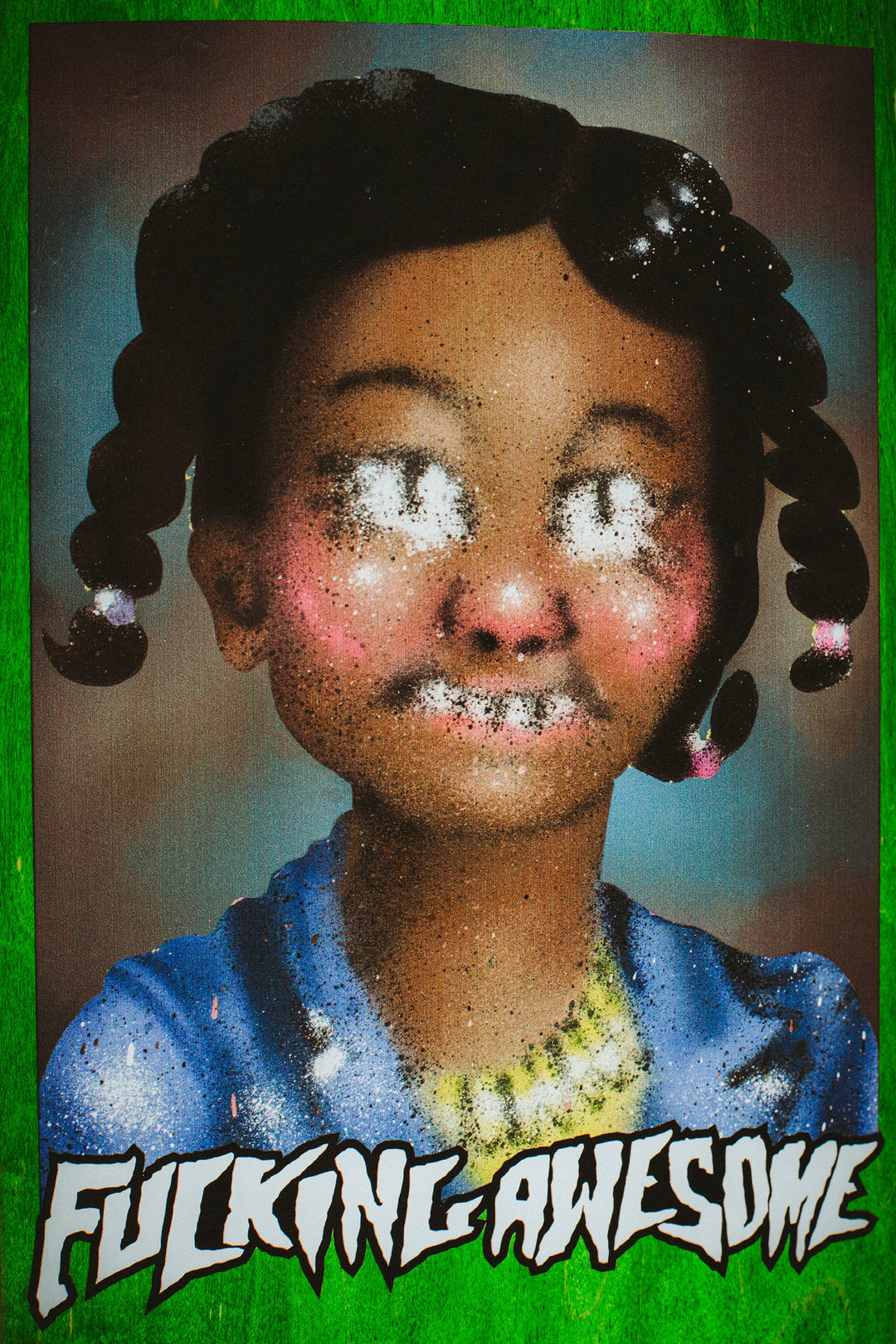 Beatrice Domond Class Photo Painted By Sickid