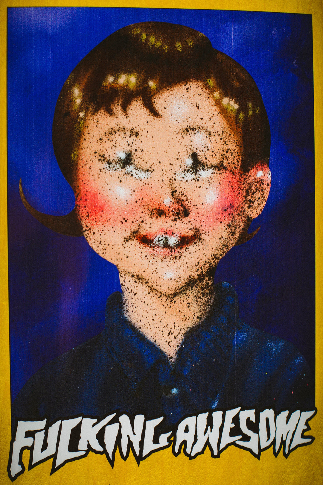 Elijah Berle Class Photo Painted By Sickid