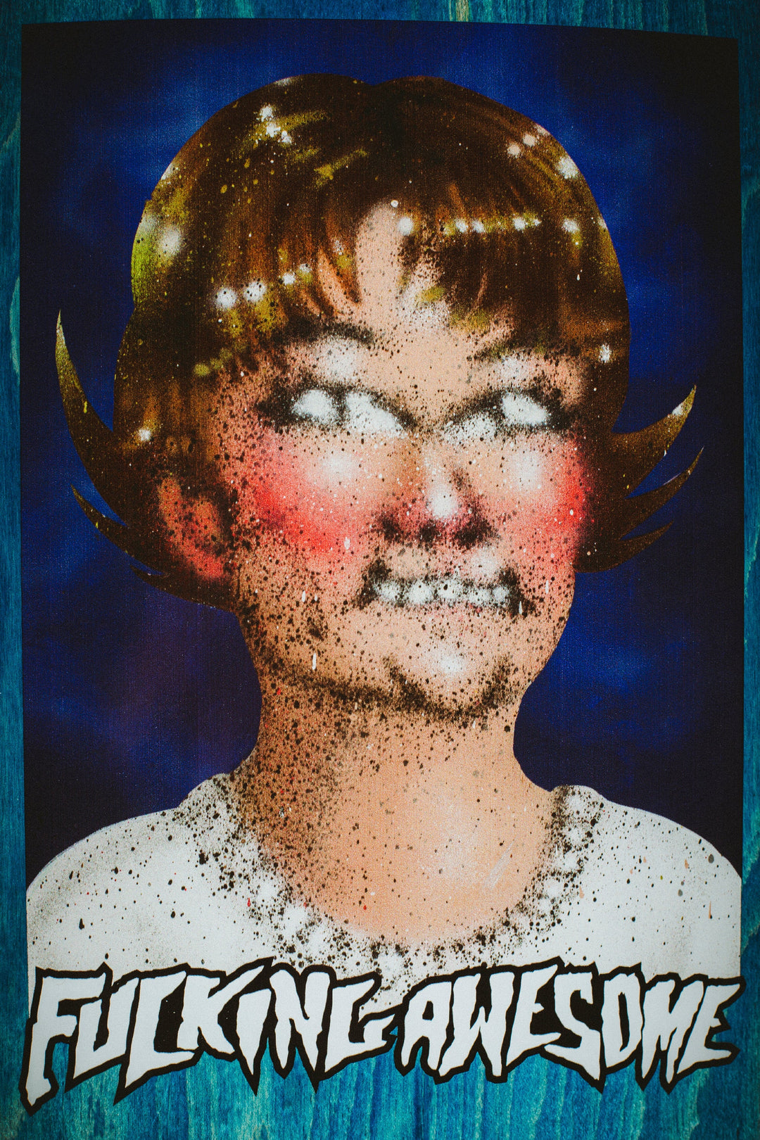 Jake Anderson Class Photo Painted By Sickid