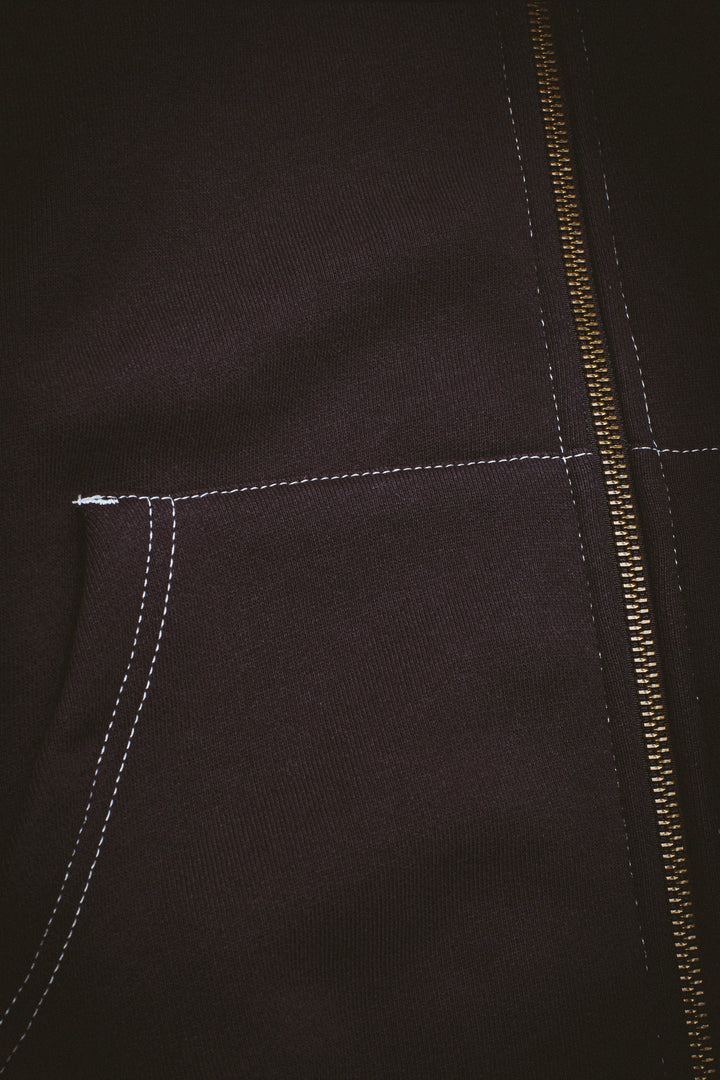 Contrast Stitch Hoodie