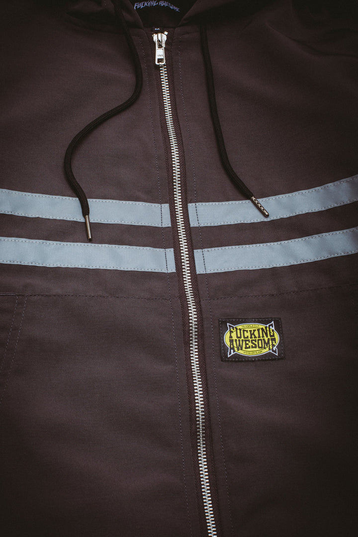 KO Striped Hoodie Jacket