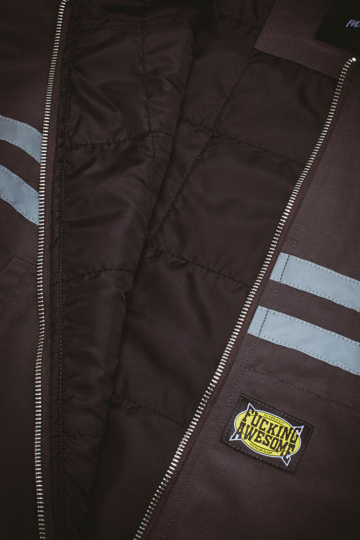 KO Striped Hoodie Jacket