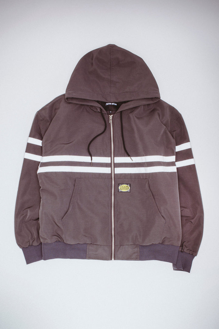 KO Striped Hoodie Jacket