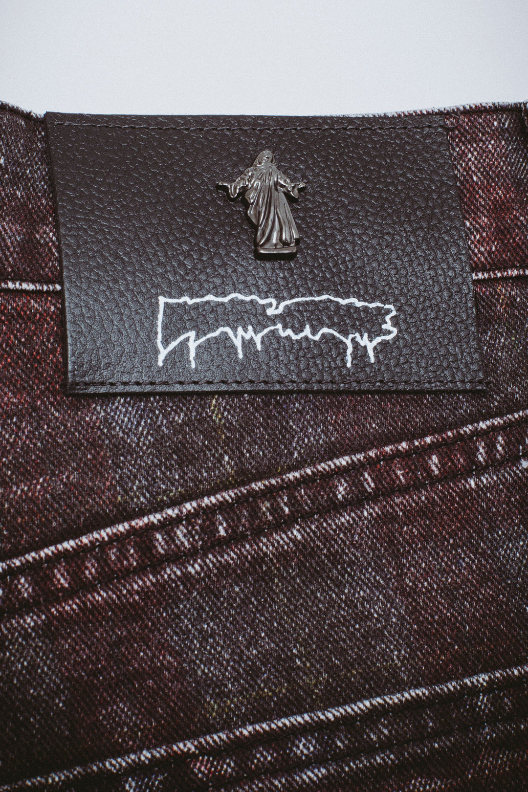 Miller Plaid Denim Short